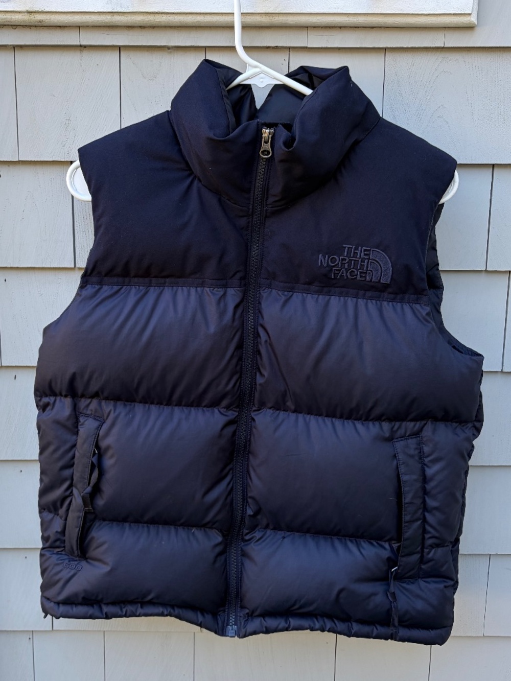 Women's Navy NorthFace Puffer Vest